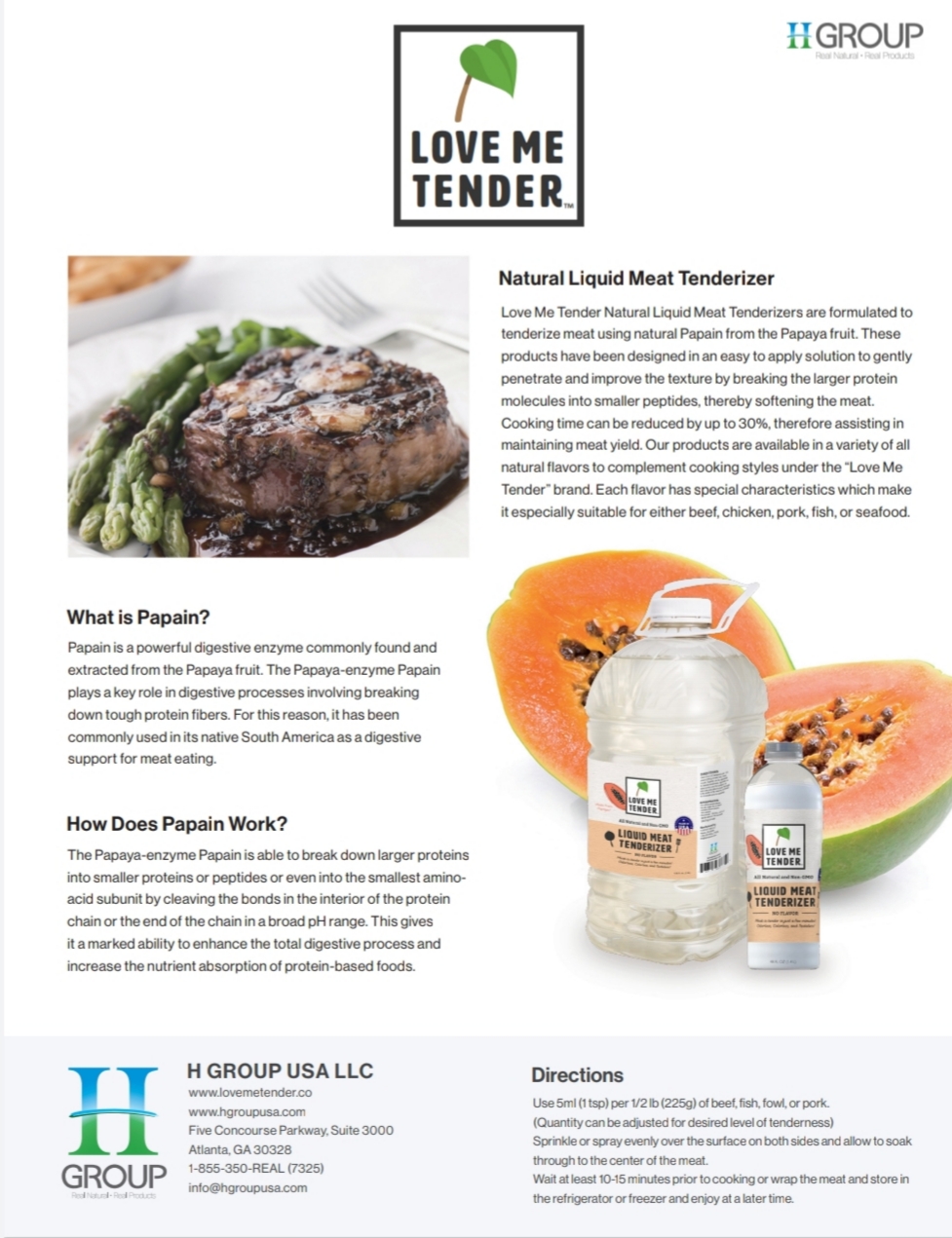 Love Me Tender Liquid Meat Tenderizer, Food, Meat Seasoning